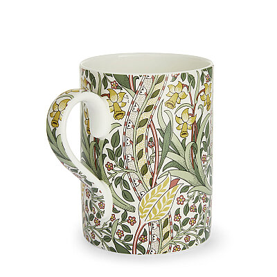Spode x Morris & Co. 6lı Daffodil Fine Bone China Kupa Seti 340 ml - 3