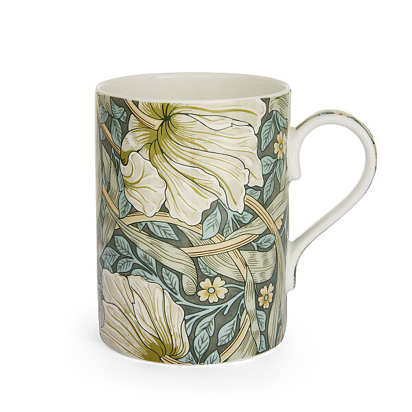 Spode x Morris & Co. 6lı Pimpernel Fine Bone China Kupa Seti 340 ml - 1
