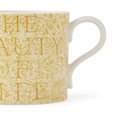 Spode x Morris & Co. Beauty of Life 2'li Porselen Kupa Seti 340 ml - 5