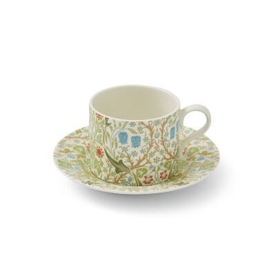 Spode x Morris & Co. Blackthorn Porselen Çay Fincanı & Tabak