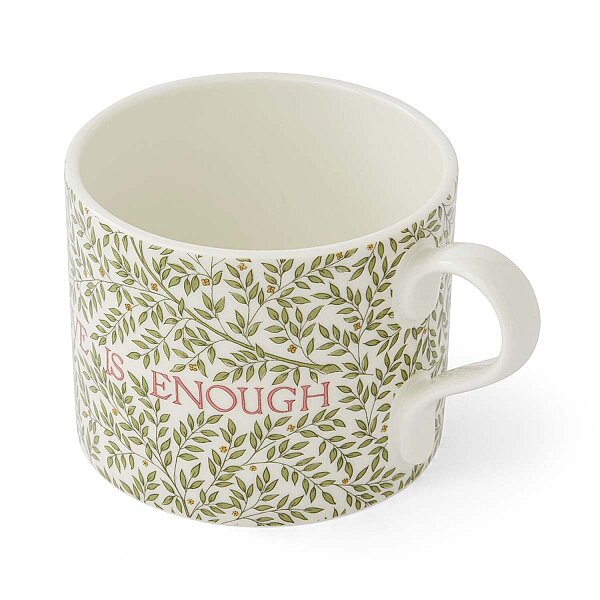Spode x Morris & Co. Love is Enough 2'li Porselen Kupa Seti 340 ml - 5