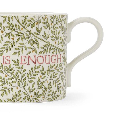 Spode x Morris & Co. Love is Enough 2'li Porselen Kupa Seti 340 ml - 6