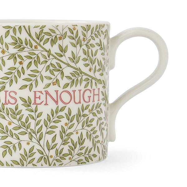 Spode x Morris & Co. Love is Enough 2'li Porselen Kupa Seti 340 ml - 6