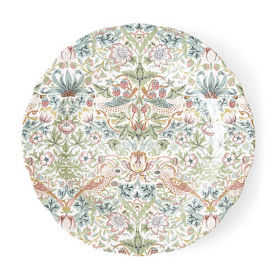 Spode x Morris & Co. Strawberry Thief Yuvarlak Servis Tabağı 31 cm