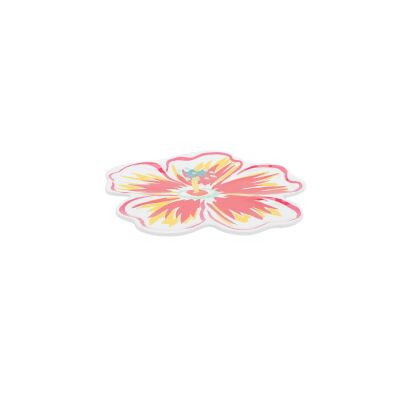Tropea Melamin Çiçek Formlu Tabak Seti 20cm (2'li) - 3