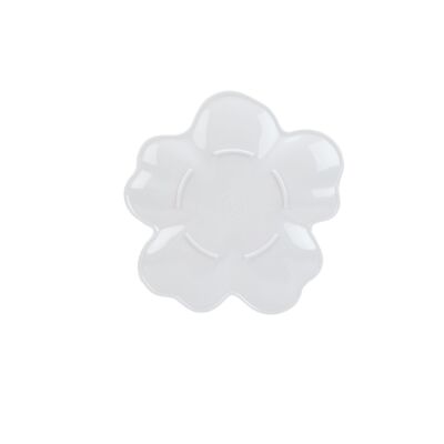 Tropea Melamin Çiçek Formlu Tabak Seti 20cm (2'li) - 4