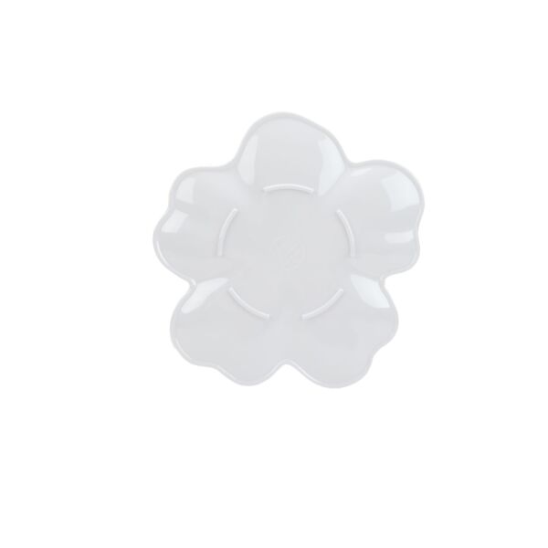 Tropea Melamin Çiçek Formlu Tabak Seti 20cm (2'li) - 4