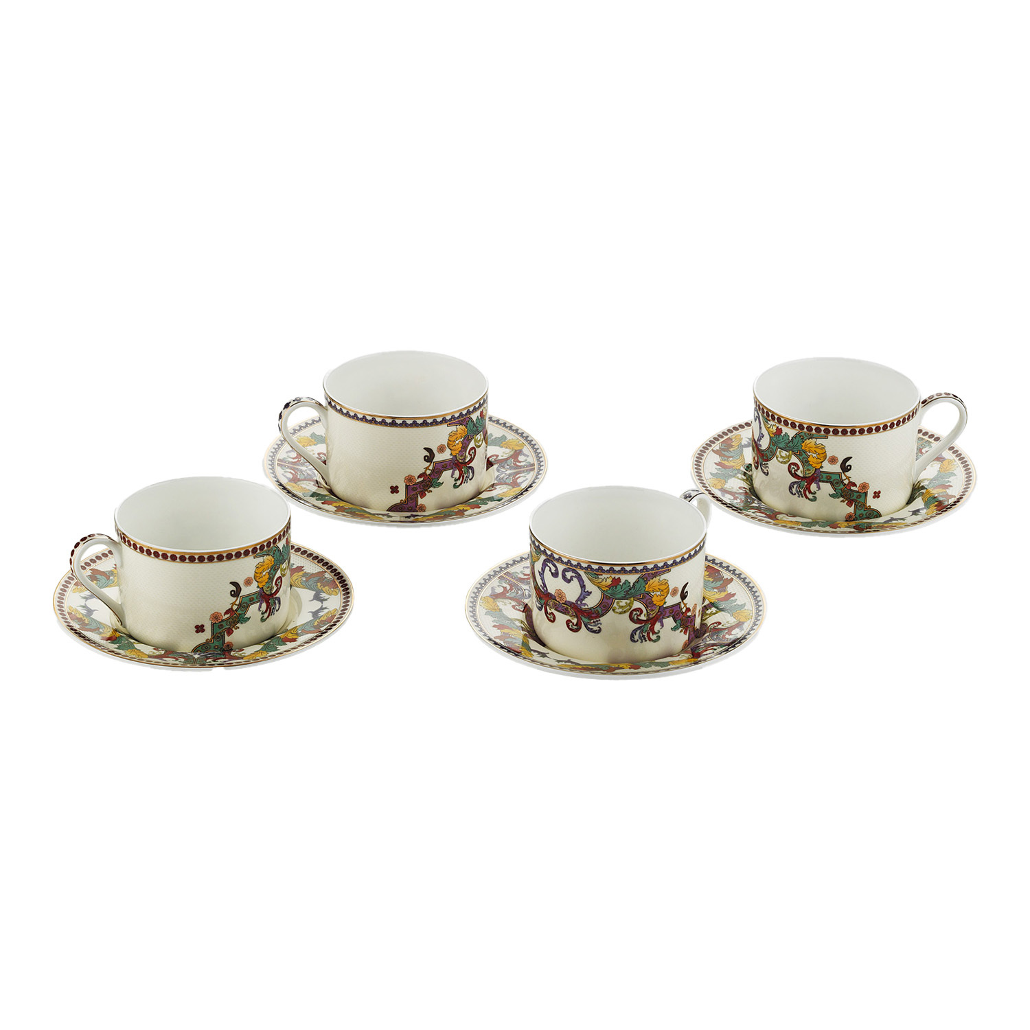 Velora Bone 4’lü Çay Fincanı Seti 180 ml - 1