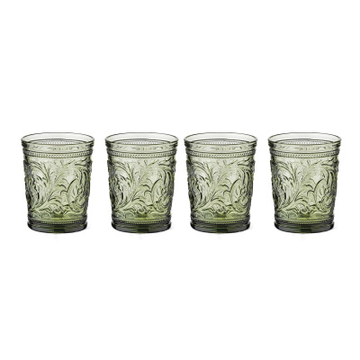 Violette 4’lü Yeşil Cam Su Bardak Seti 300 ml