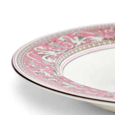 Wedgwood Florentine Fine Bone Fuchsia Rim Çukur Tabak 22 cm - 4