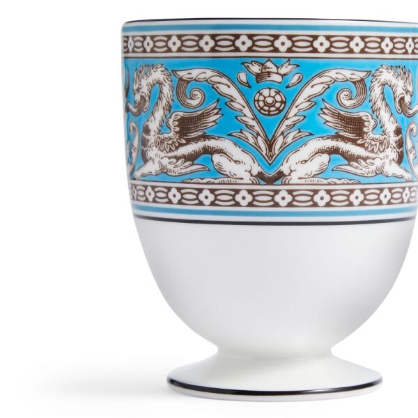 Wedgwood Florentine Fine Bone Turquoise 2'li Kupa Seti - 3