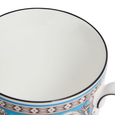 Wedgwood Florentine Fine Bone Turquoise 2'li Kupa Seti - 4