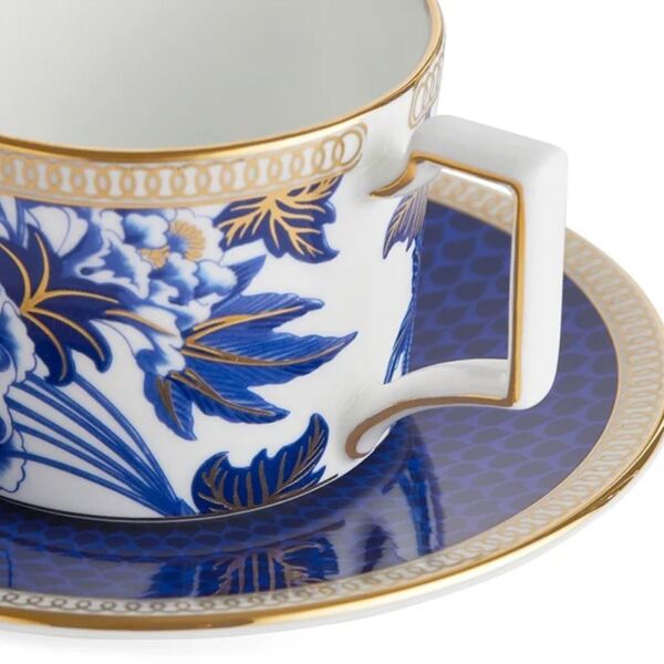 Wedgwood Hibiscus Fine Bone Kahve Fincanı ve Tabağı 70 ml - 2