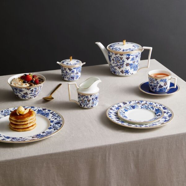 Wedgwood Hibiscus Fine Bone Kahve Fincanı ve Tabağı 70 ml - 5