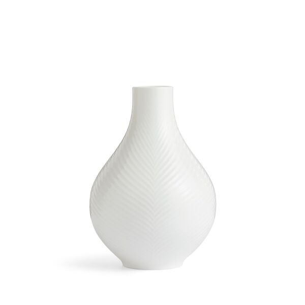 Wedgwood White Folia Bulb Vazo 23 cm - 1