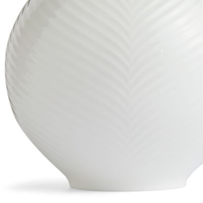 Wedgwood White Folia Bulb Vazo 23 cm - 4
