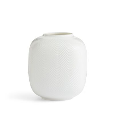 Wedgwood White Folia Vazo 21 cm
