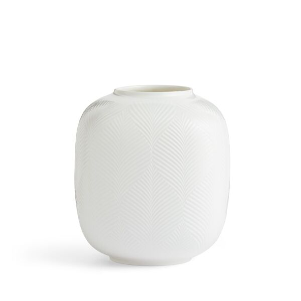Wedgwood White Folia Vazo 21 cm - 1