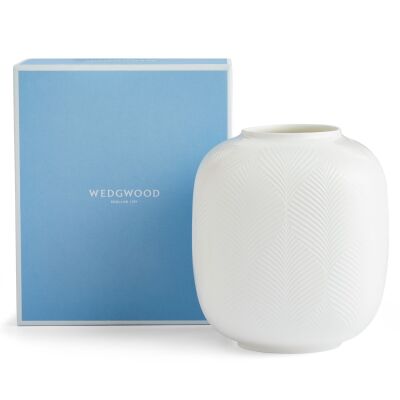 Wedgwood White Folia Vazo 21 cm (1)
