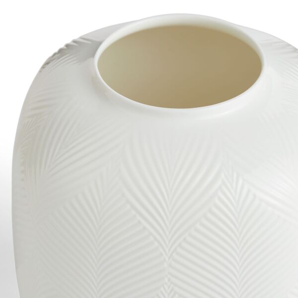 Wedgwood White Folia Vazo 21 cm - 4