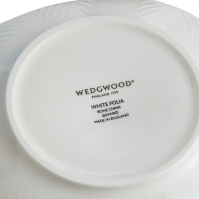 Wedgwood White Folia Vazo 21 cm - 5