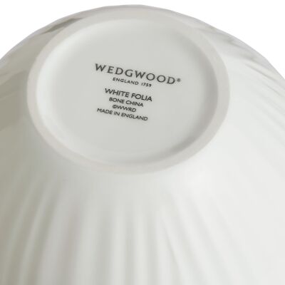 Wedgwood White Folia Vazo 30 cm - 5