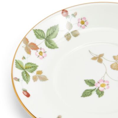 Wedgwood Wild Strawberry Fine Bone Çay Fincanı ve Tabağı 160 ml - 5