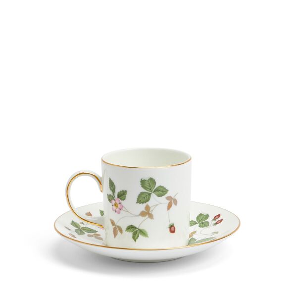 Wedgwood Wild Strawberry Fine Bone Kahve Fincanı ve Tabağı 160 ml - 4