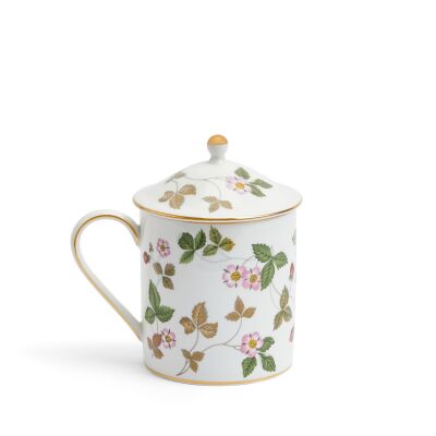 Wedgwood Wild Strawberry Fine Bone Kapaklı Kupa 500 ml - 3