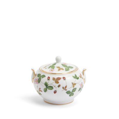 Wedgwood Wild Strawberry Fine Bone Kapaklı Şekerlik 7 cm
