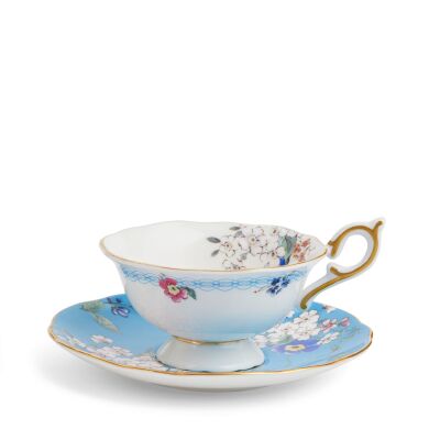 Wedgwood Wonderlust Blossom Fine Bone Çay Fincanı ve Tabağı 150 ml