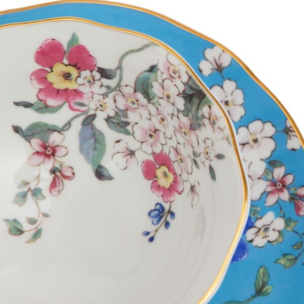 Wedgwood Wonderlust Blossom Fine Bone Çay Fincanı ve Tabağı 150 ml - 3