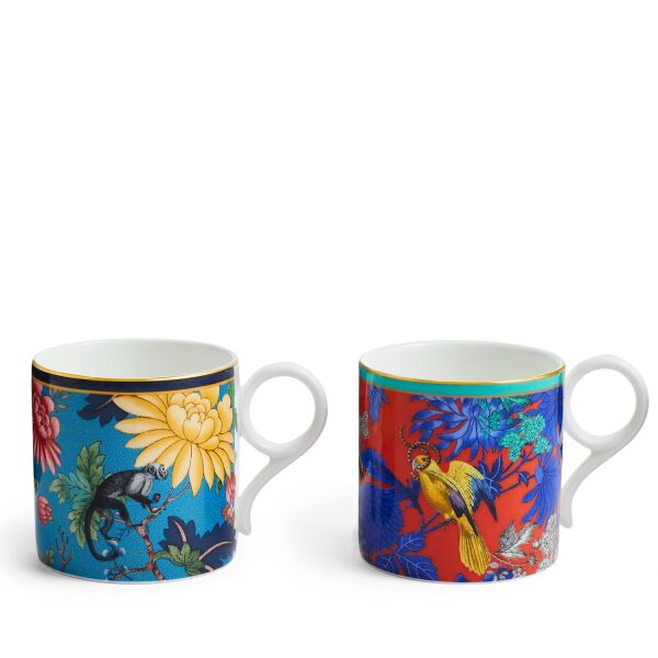 Wedgwood Wonderlust Fine Bone 2'li Kupa Seti 290 ml - 1