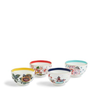 Wedgwood Wonderlust Fine Bone 4'lü Çay Kasesi Seti (1)
