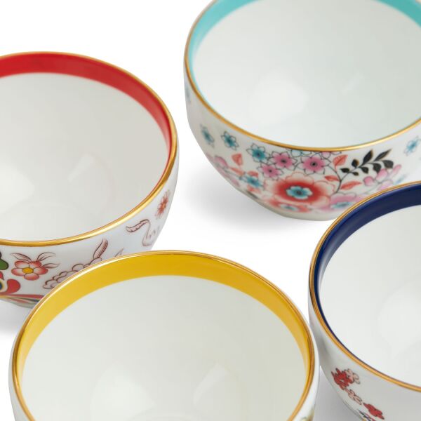 Wedgwood Wonderlust Fine Bone 4'lü Çay Kasesi Seti - 4