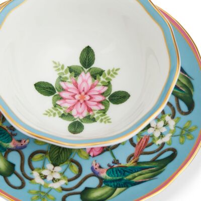 Wedgwood Wonderlust Menagerie Fine Bone Çay Fincanı ve Tabağı 145 ml - 3