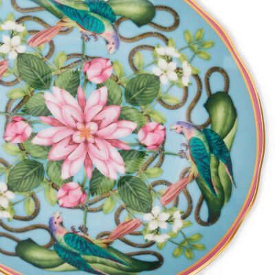 Wedgwood Wonderlust Menagerie Fine Bone Çay Fincanı ve Tabağı 145 ml - 4