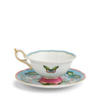 Wedgwood Wonderlust Menagerie Fine Bone Çay Fincanı ve Tabağı 145 ml - 5