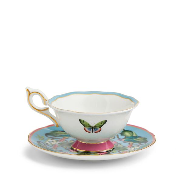 Wedgwood Wonderlust Menagerie Fine Bone Çay Fincanı ve Tabağı 145 ml - 5
