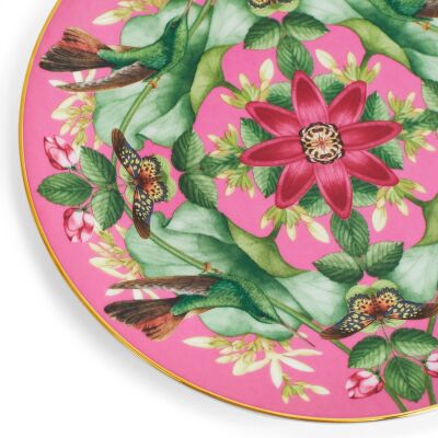 Wedgwood Wonderlust Pink Lotus Fine Bone Tabak 20 cm - 3