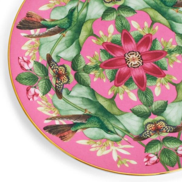 Wedgwood Wonderlust Pink Lotus Fine Bone Tabak 20 cm - 3