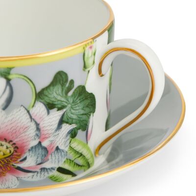 Wedgwood Wonderlust Waterlily Fine Bone Çay Fincanı ve Tabağı 200 ml (1)