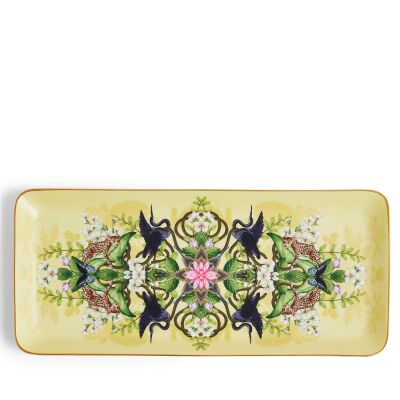 Wedgwood Wonderlust Waterlily Fine Bone Sandviç Tepsisi
