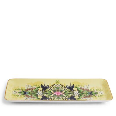 Wedgwood Wonderlust Waterlily Fine Bone Sandviç Tepsisi (1)
