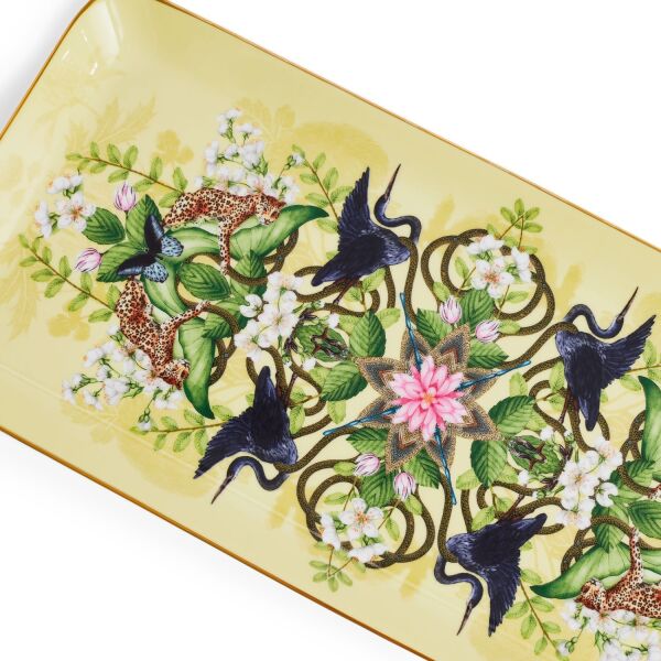 Wedgwood Wonderlust Waterlily Fine Bone Sandviç Tepsisi - 3
