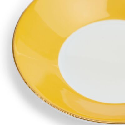 Wedgwood Wonderlust Yellow Tonquin Fine Bone Çay Fincanı ve Tabağı 150 ml - 5